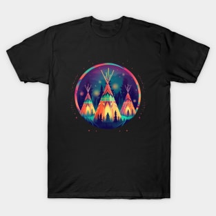 Three Teepees T-Shirt